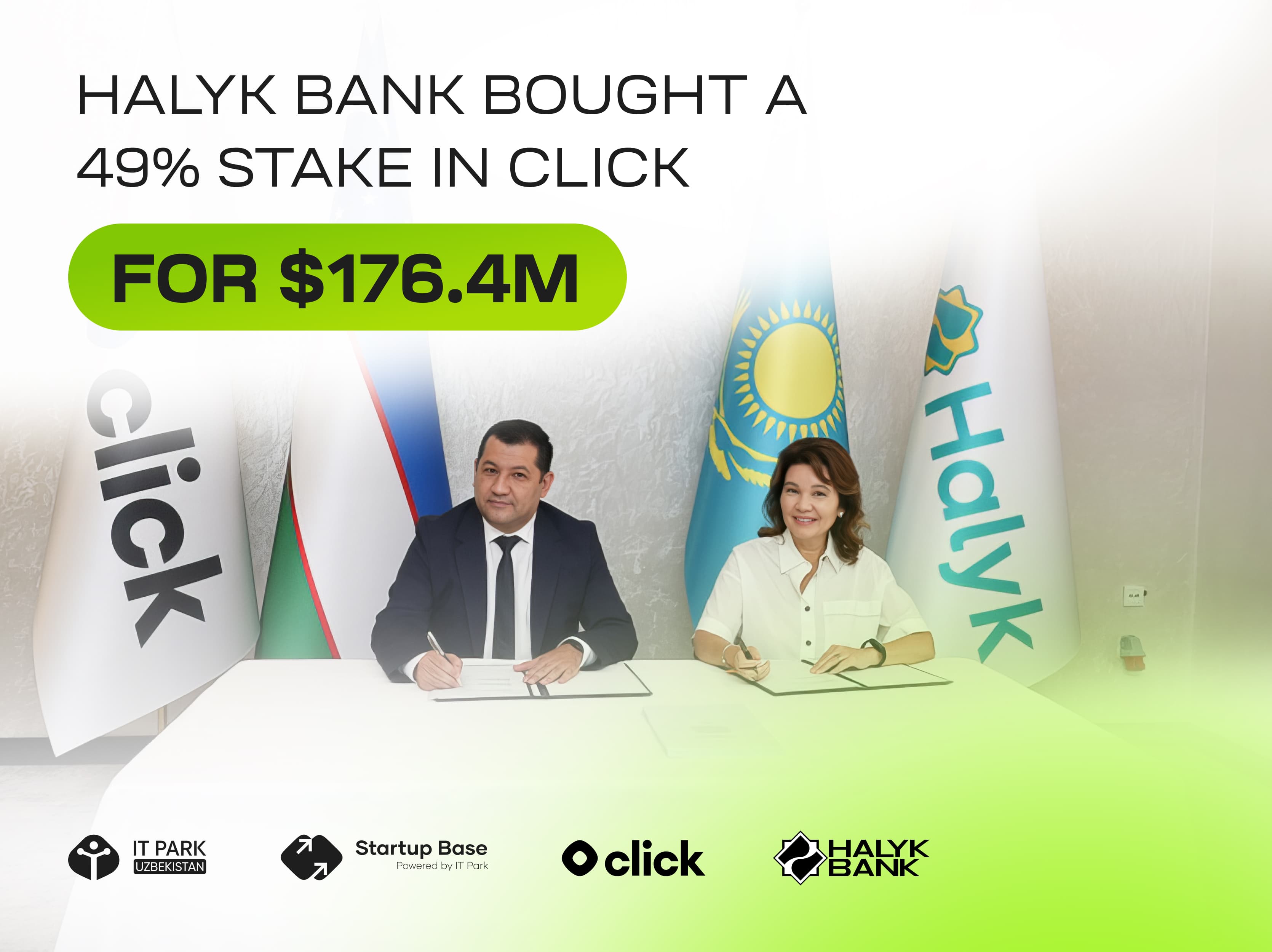 Click и Halyk Bank объявляют о стратегическом партнёрстве: Tenge Bank становится ключевым звеном в сделке