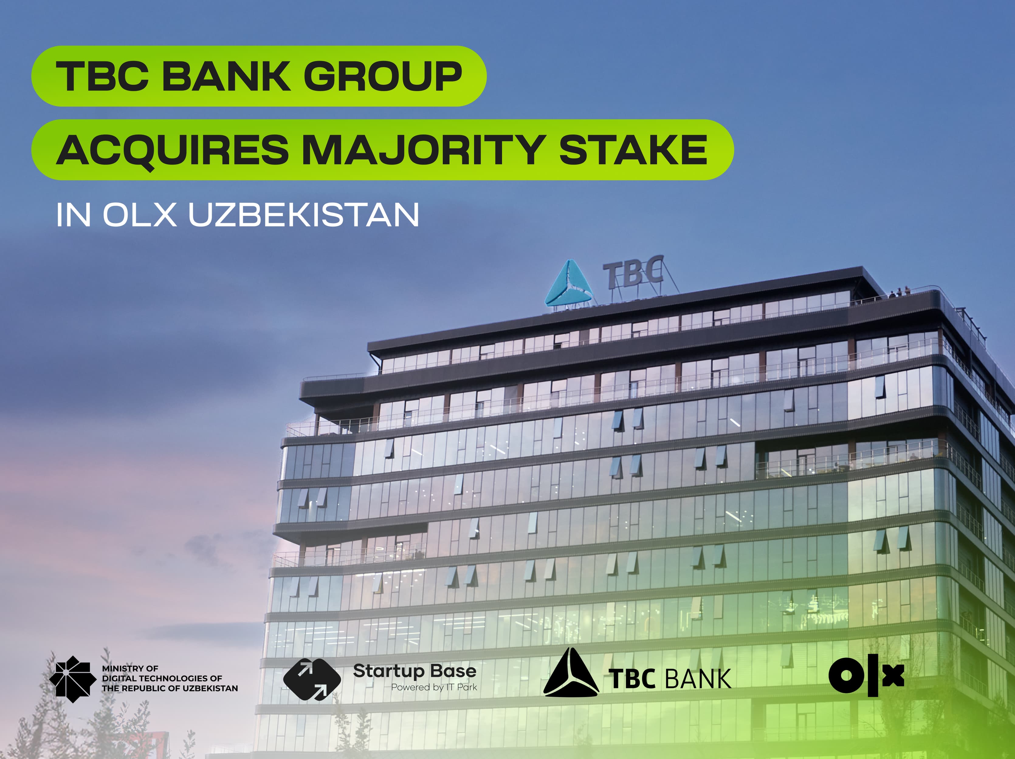 TBC Bank Group Acquires Majority Stake in OLX Uzbekistan