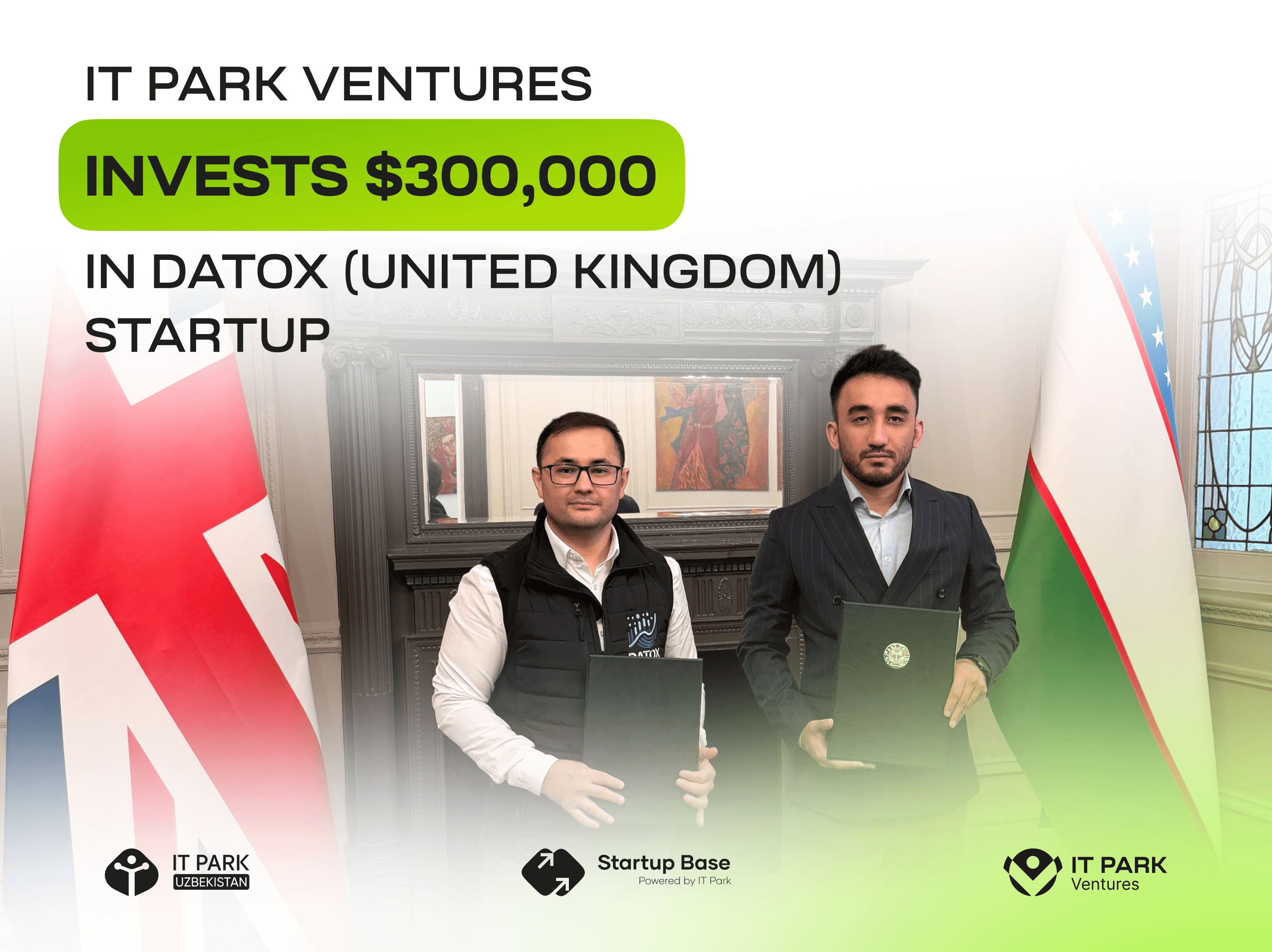 IT Park Ventures tomonidan kiritilgan 300 000 dollarlik investitsiya Datox United uchun yangi imkoniyatlar ochmoqda