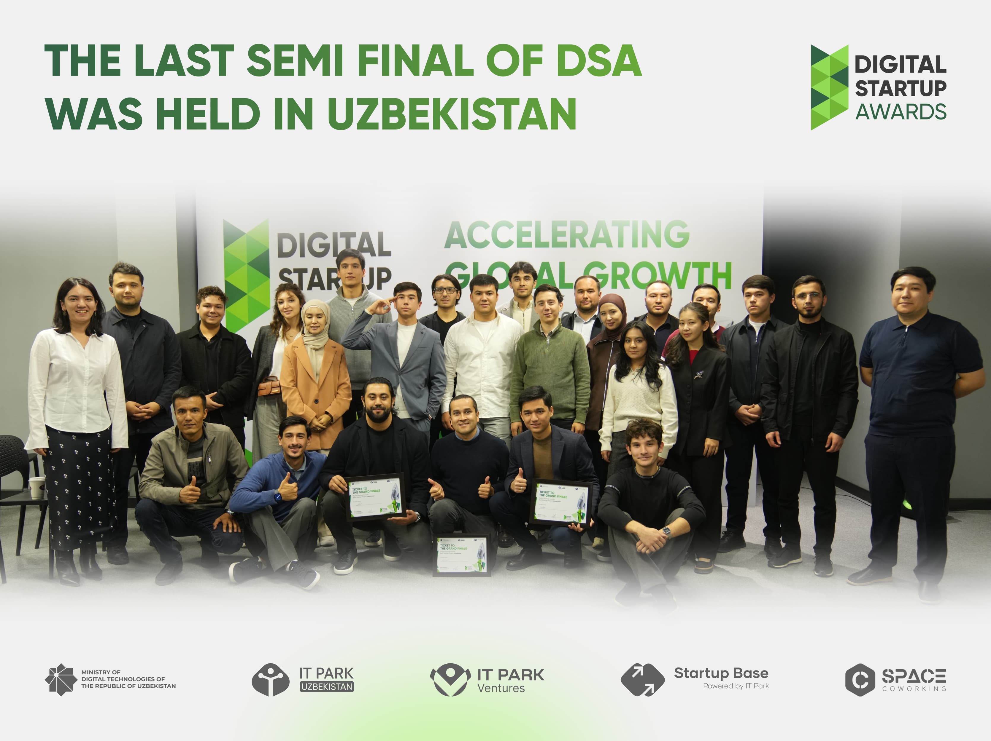 O‘zbekistonda Digital Startup Awardsning yakuniy yarim final bosqichi bo‘lib o‘tdi
