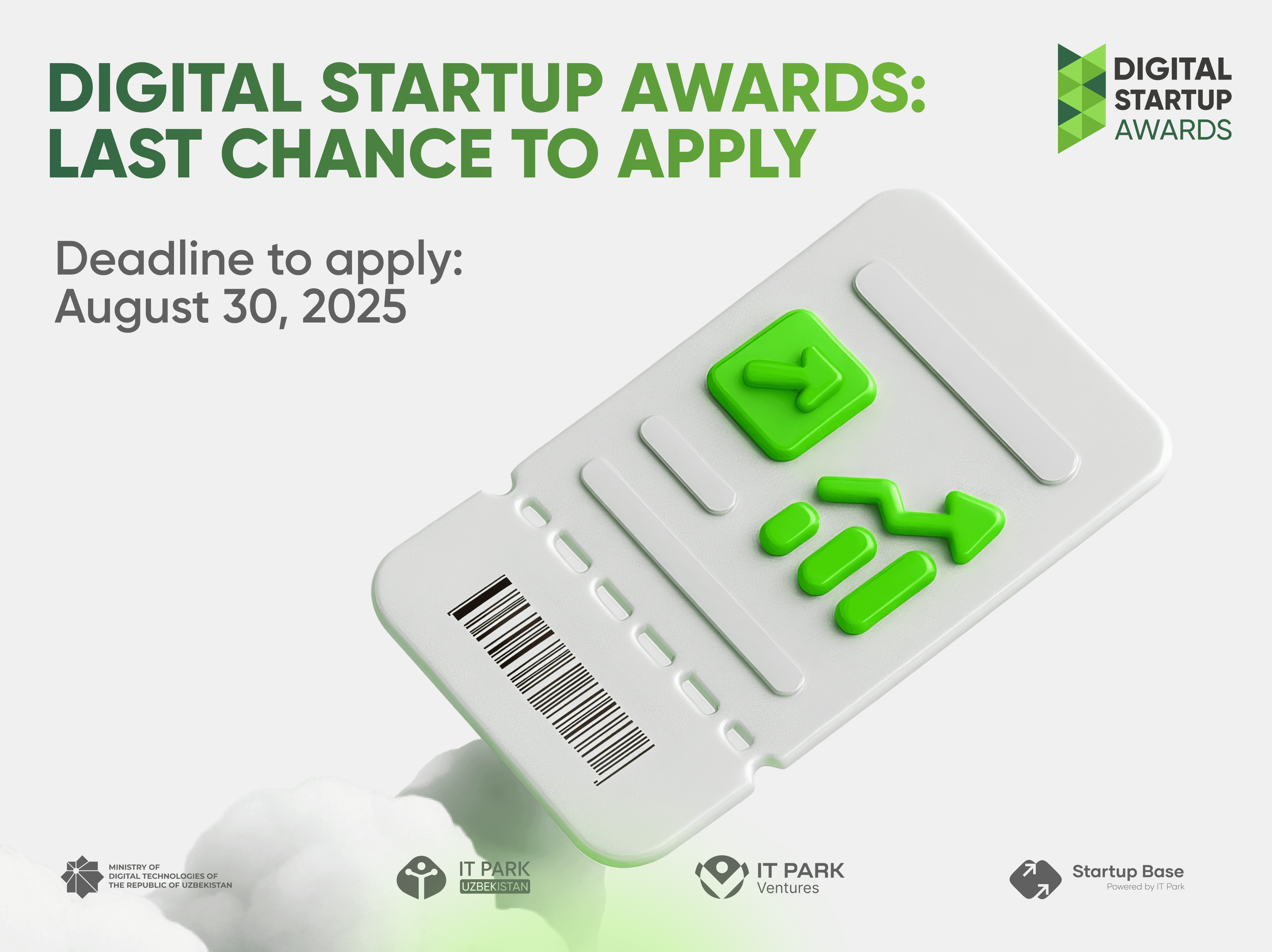 Digital Startup Awards: Last chance to apply for a global launchpad for regional startups