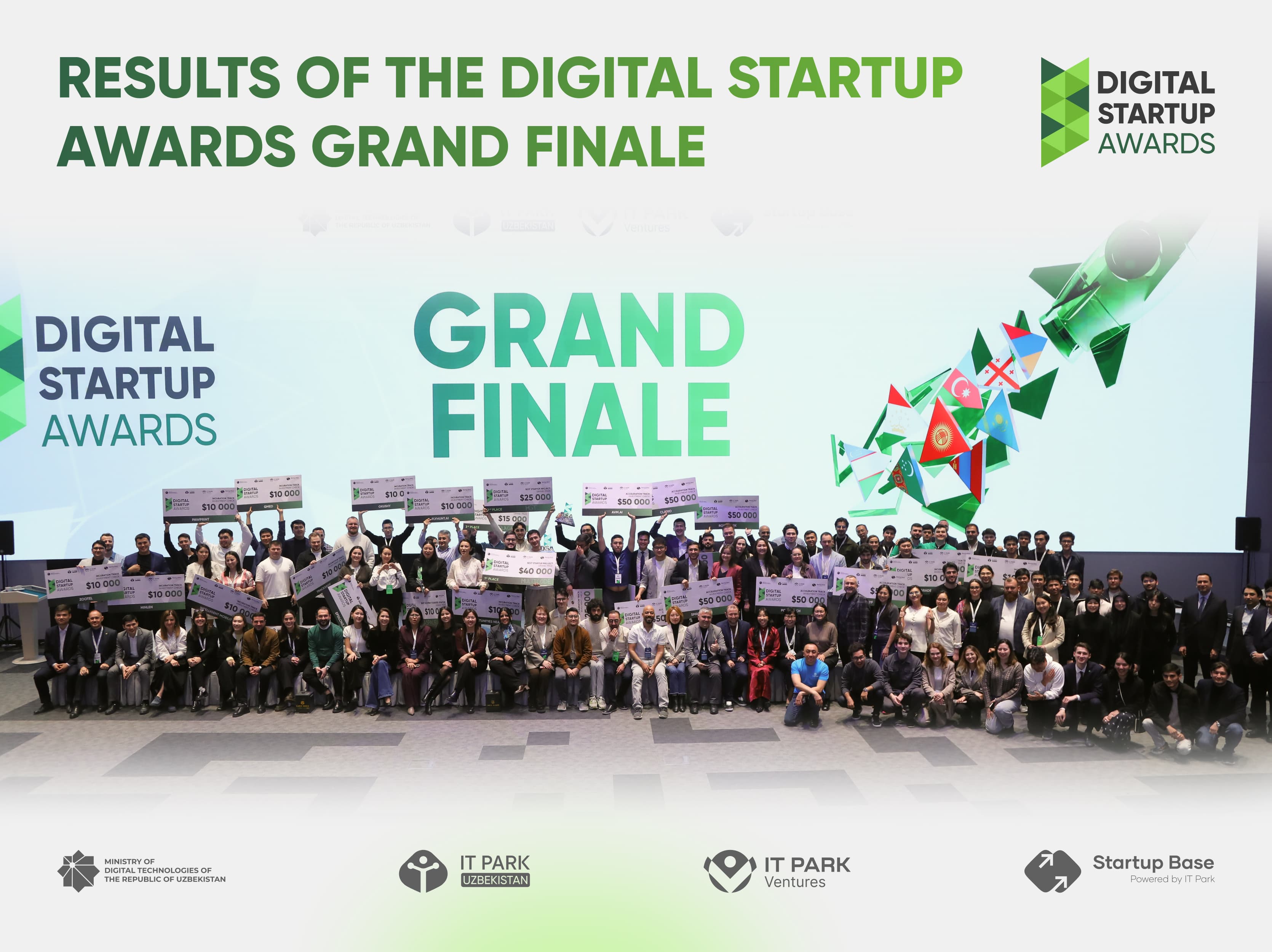Digital Startup Awards Grand Finale natijalari e’lon qilindi